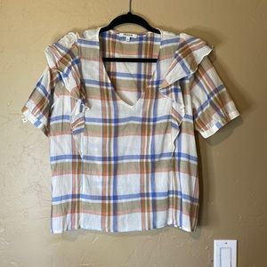 Madewell blouse worn 2x